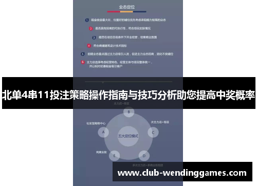 北单4串11投注策略操作指南与技巧分析助您提高中奖概率
